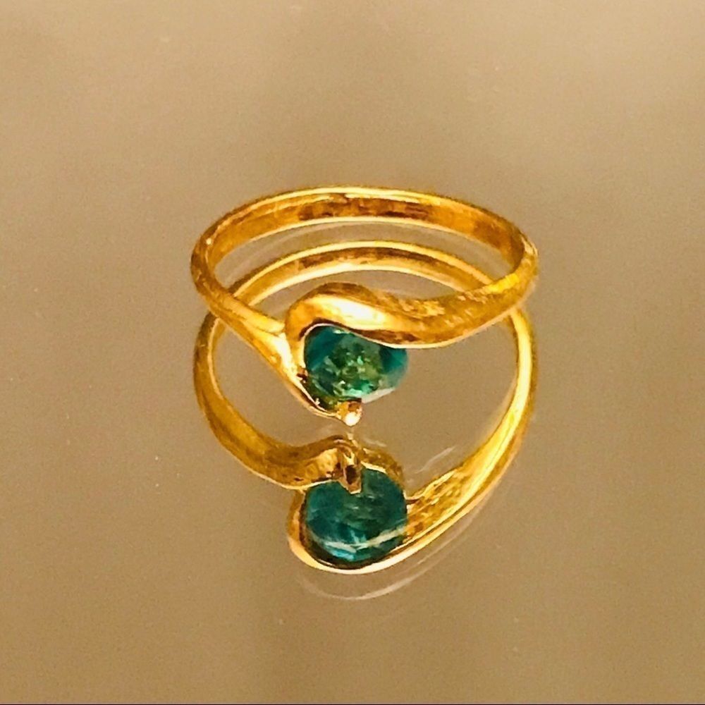 🌻3/25.00 Birthstone Stackable Single Stone Ring - Picture 3 of 3
